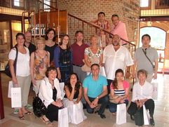 Tour operator from all over the world visiting Vicenza 